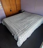 Brimnes slaapkamer met bureau, Ophalen, Zwart, Tweepersoons, Zo goed als nieuw