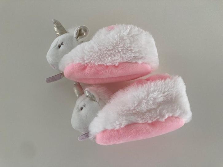 Baby slofjes unicorn roze 0 - 6 maanden, Kinderen en Baby's, Babykleding | Schoentjes en Sokjes, Nieuw, Meisje, Slofjes, Ophalen