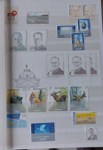 timbres MNH Belgique 1998
