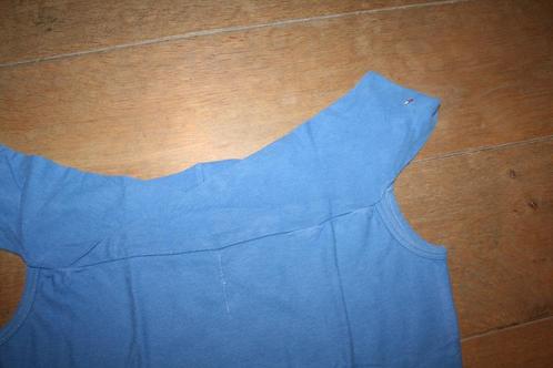 Maat S - Tommy Hilfiger - blauw topje, Kleding | Dames, Topjes, Zo goed als nieuw, Maat 36 (S), Blauw, Ophalen of Verzenden