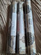 3rollenVliesbehang, Indiaas paleis, tijger, paard, bomen, Huis en Inrichting, Stoffering | Behang, Ophalen, Beige