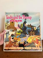 Zeer oude puzzel Disney Lady and the tramp Jigsaw, Antiek en Kunst, Antiek | Speelgoed, Ophalen of Verzenden