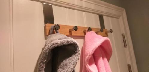 Handige deurkapstok met 5 haken, Huis en Inrichting, Woonaccessoires | Kapstokken, Zo goed als nieuw, Overige typen, 100 tot 150 cm