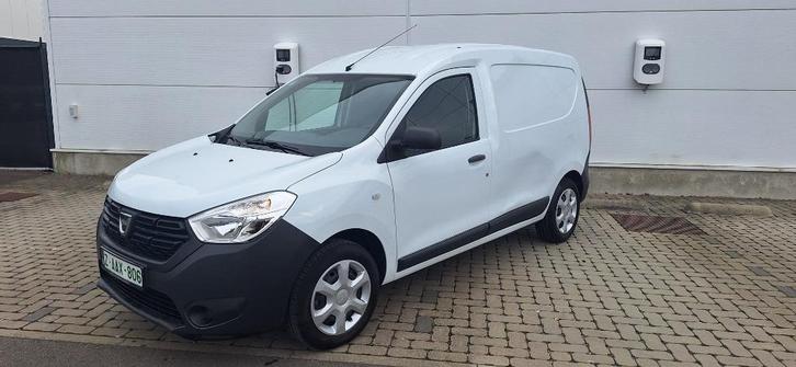 Dacia dokker, Auto's, Bestelwagens en Lichte vracht, Bedrijf, Te koop, Dacia, Diesel, Euro 6, 5 deurs, Handgeschakeld, Wit, Grijs