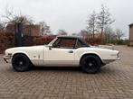 Triumph Spitfire 1500, Auto's, Zwart, 4 cilinders, Cabriolet, Wit
