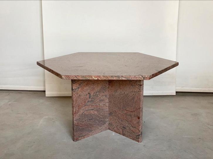 Salontafel | Marmer, Antiek en Kunst, Antiek | Meubels | Tafels, Ophalen