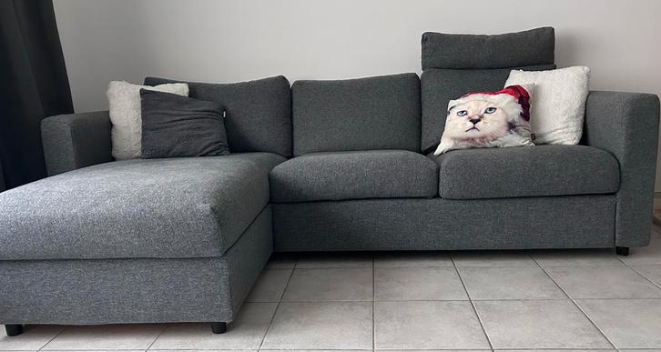 Zetel, Huis en Inrichting, Zetels | Complete zithoeken, Gebruikt, Stof, Ophalen