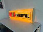 UNIROYAL banden oude reclame lichtbak, Verzamelen, Ophalen of Verzenden, Gebruikt, Lichtbak of (neon) lamp