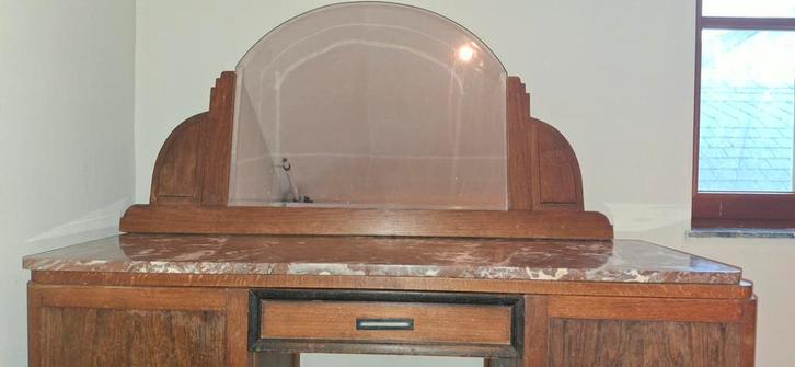 Ensemble meubles anciens avec marbre, Antiquités & Art, Antiquités | Meubles | Armoires, Enlèvement