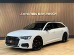 Audi A6 Avant 55 TFSI e Quattro Competition 367PK S Line, Auto's, Automaat, 14 kWh, Gebruikt, Wit