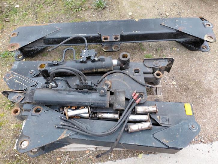 Complete set zware opklapbare steunpoten, Zakelijke goederen, Machines en Bouw | Kranen en Graafmachines, Ophalen