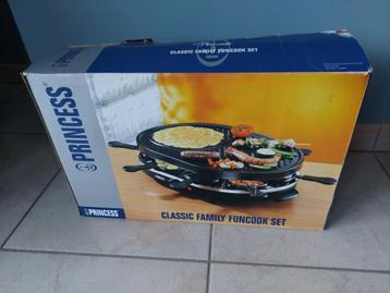 raclette-gourmet toestel, Ophalen