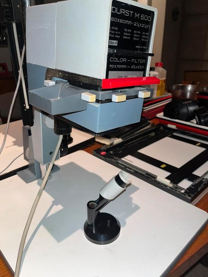 Agrandisseur photo Durst M600, TV, Hi-fi & Vidéo, Photo | Matériel chambre noire, Utilisé, Ensemble complet pour chambre noire