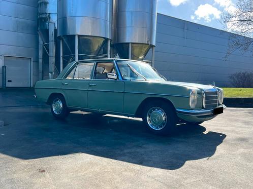 Mercedes-Benz 200 W115 2.0 Benzine automaat Bar 8, Auto's, Oldtimers, Bedrijf, Te koop, Lederen bekleding, Mercedes-Benz, Benzine