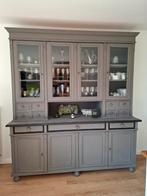 Buffet deux corps gris/taupe, Huis en Inrichting, Kasten | Buffetkasten, Ophalen, Gebruikt