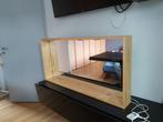 Spiegel in hangkast met licht., Huis en Inrichting, Ophalen, Zo goed als nieuw, 100 tot 125 cm, Minder dan 100 cm