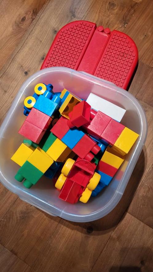 Lot de gros blocs de construction, Kinderen en Baby's, Speelgoed | Bouwstenen, Zo goed als nieuw, Ophalen