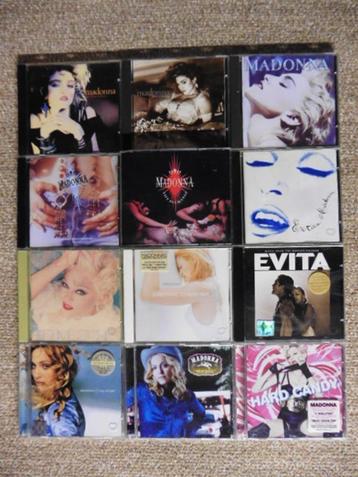 Madonna cd pakket (11 cd's + Bonus) beschikbaar voor biedingen