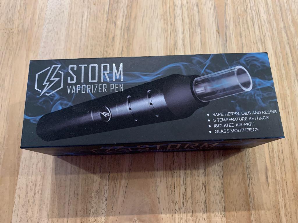 Vaporisateur STORM - utilisé 2x - Etat neuf, Maison & Meubles, Maison & Meubles | Autre, Comme neuf, Enlèvement ou Envoi