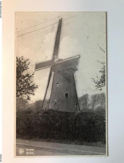 #86 - Moulin à vent de Brecht, Collections, Cartes postales | Belgique, Non affranchie, Anvers, Envoi