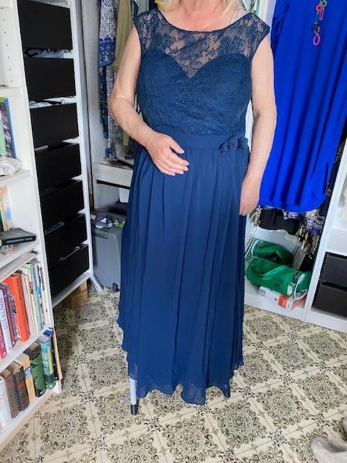Gala kleed, Kleding | Dames, Gelegenheidskleding, Nieuw, Galajurk, Maat 46/48 (XL) of groter, Blauw, Ophalen of Verzenden