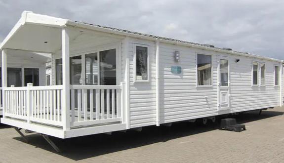 Stacaravan te koop, Caravans en Kamperen, Stacaravans, meer dan 6, Ophalen