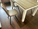 Lot de 4 chaises Stones, Ophalen, Zo goed als nieuw, Bruin, Vier