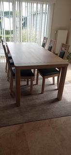 Eiken eetkamer - prijs overeen te komen, Huis en Inrichting, Ophalen, Zo goed als nieuw, Modern, 6 tot 8 stoelen