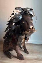 Metalen leeuw, Ophalen, Zo goed als nieuw