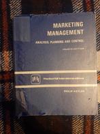 Marketing management - analysis, planning and control, Livres, Utilisé, Enlèvement ou Envoi, Philip Kotler, Management