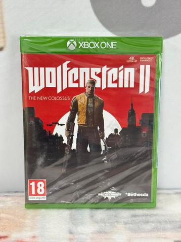 Wolfenstein II The New Colossus - Xbox One SEALED Nieuw ! beschikbaar voor biedingen