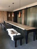 Tafels op maat - stockverkoop, Huis en Inrichting, Ophalen, 100 tot 150 cm, Hedendaags en landelijk, Eikenhout