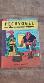 Pechvogel en de groene tijger nr 12 sc 1e druk 1962, Gelezen, Ophalen of Verzenden, Eén stripboek