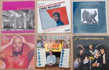 Lot 170 LP's: vnl. Engels, 35-tal Nederlands. beschikbaar voor biedingen