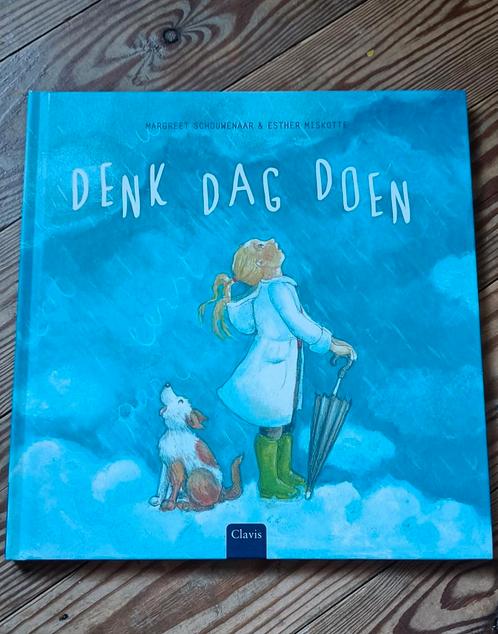 Margreet Schouwenaar - Denk dag doen, Livres, Livres pour enfants | Jeunesse | Moins de 10 ans, Comme neuf, Enlèvement