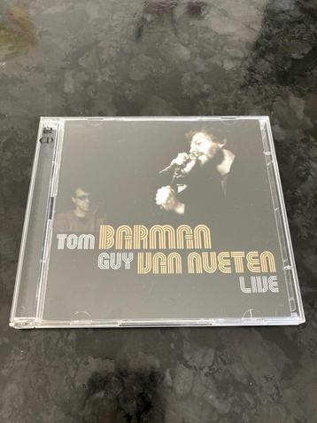 2CD TOM BARMAN&GUY VAN NUETEN - LIVE, Cd's en Dvd's, Ophalen of Verzenden, Zo goed als nieuw, Poprock
