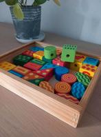 Houten doorrijg blokken + houten leg puzzel, Kinderen en Baby's, Ophalen, Gebruikt, Overige typen