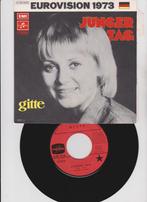 Gitte – Junger Tag  songfestival   1973  nMINT  TOP, Cd's en Dvd's, 7 inch, Single, Ophalen of Verzenden, Zo goed als nieuw