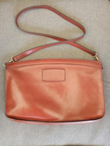Leuke vintage Delvaux handtas camelkleur, Handtassen en Accessoires, Ophalen of Verzenden, Gebruikt, Overige kleuren, Handtas