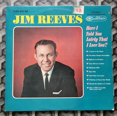 LP Jim Reeves Have I Told You Lately That I Love You? 1964, Cd's en Dvd's, Vinyl | Country en Western, Gebruikt, Ophalen of Verzenden