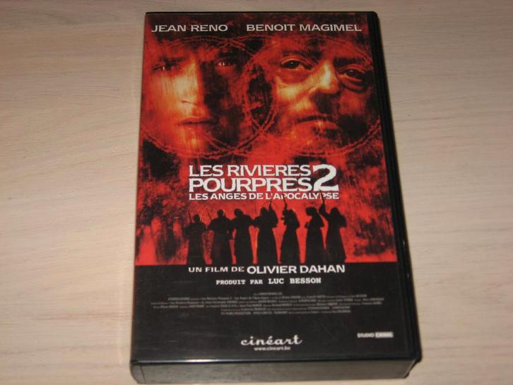 k7 vhs les rivières pourpres 2, Cd's en Dvd's, VHS | Film, Zo goed als nieuw, Thrillers en Misdaad, Ophalen of Verzenden