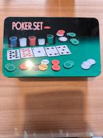 Pokerset, Hobby en Vrije tijd, Gezelschapsspellen | Kaartspellen, Ophalen, Zo goed als nieuw