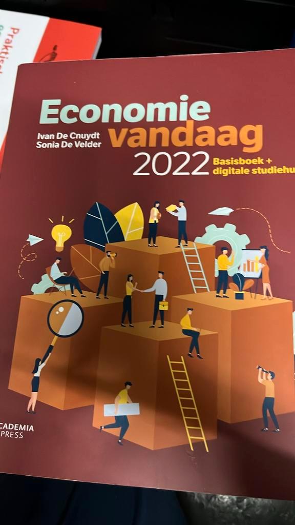 Ivan De Cnuydt - Economie vandaag 2022, Boeken, Economie, Management en Marketing, Zo goed als nieuw, Ophalen