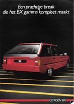 CITROËN BX BREAK 1986, Boeken, Auto's | Folders en Tijdschriften, Ophalen of Verzenden, Zo goed als nieuw, Citroën