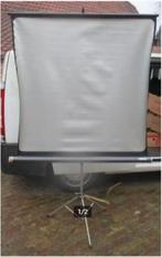 Prima Staande Projectiescherm van Fins - 125x125, Ophalen of Verzenden, Handmatig, Zo goed als nieuw