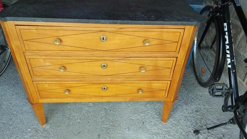 Dressoir met drie laden in Empire-stijl, Antiek en Kunst, Antiek | Meubels | Kasten, Ophalen