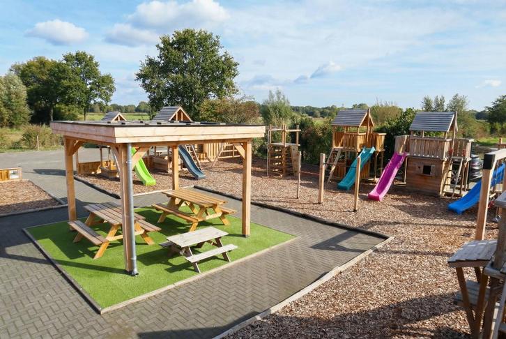 Tuinhout | Speeltoestellen | Schuttingen | Picknicktafels, Jardin & Terrasse, Poteaux, Poutres & Planches, Neuf, Poutres, Enlèvement ou Envoi