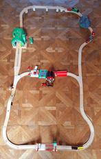 Luxe houten treinset Brio, Kinderen en Baby's, Speelgoed | Houten speelgoed, Overige typen, Zo goed als nieuw, Ophalen