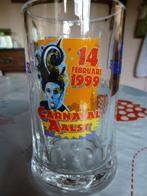 Bier glazen van Aalst Carnaval, Ophalen of Verzenden, Gebruikt, Bierglas