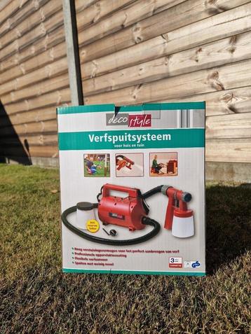 Verfspuitsysteem DecoStyle beschikbaar voor biedingen